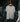 light gray loose fit scoop neck shirt with Elev8tion logo across the chest.