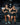 black top and bottom matching workout set for women with the Elev8tion logo